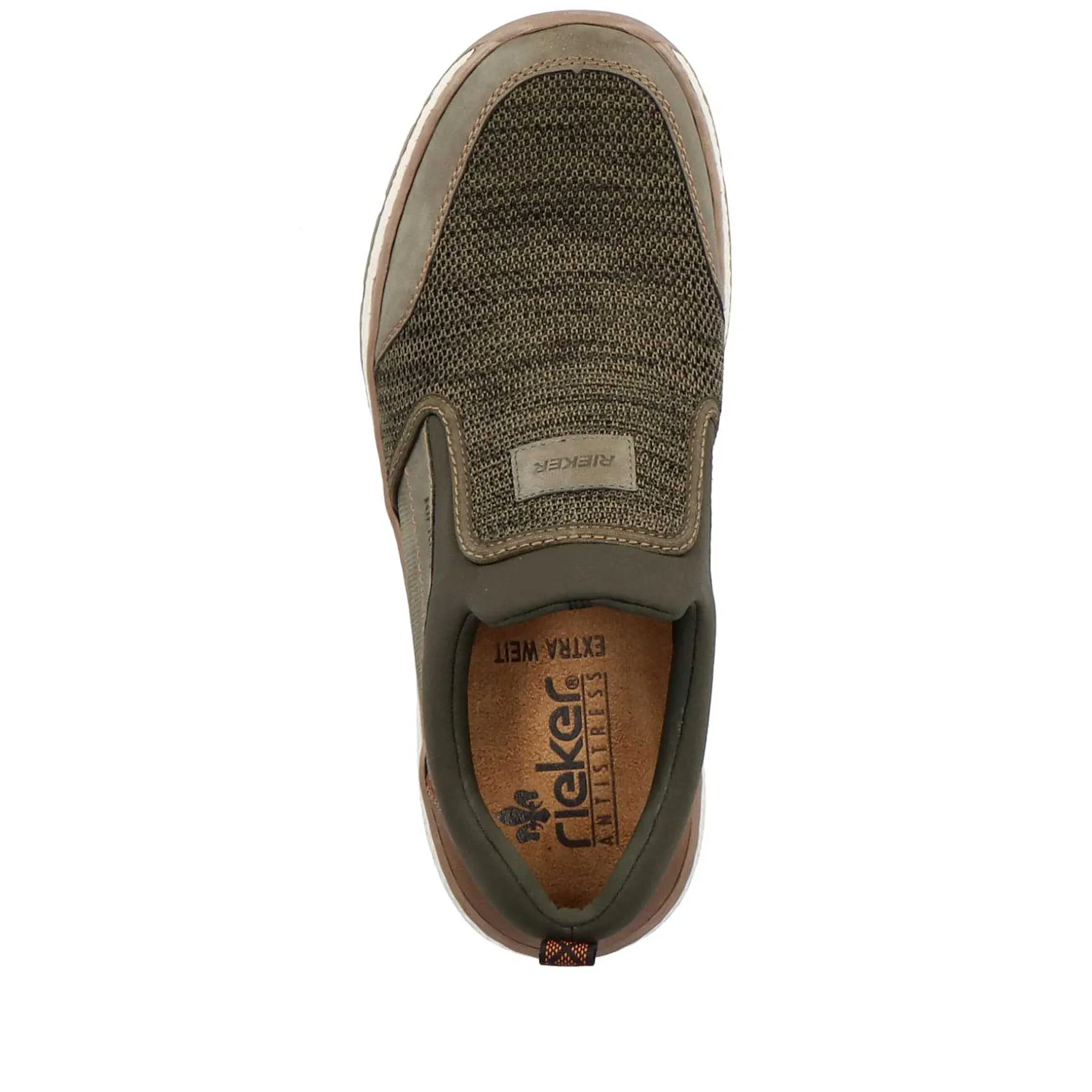 Rieker Men'S Slippers Green Grey