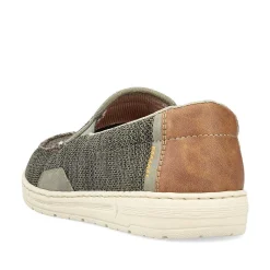 Rieker Men'S Slippers Green Grey