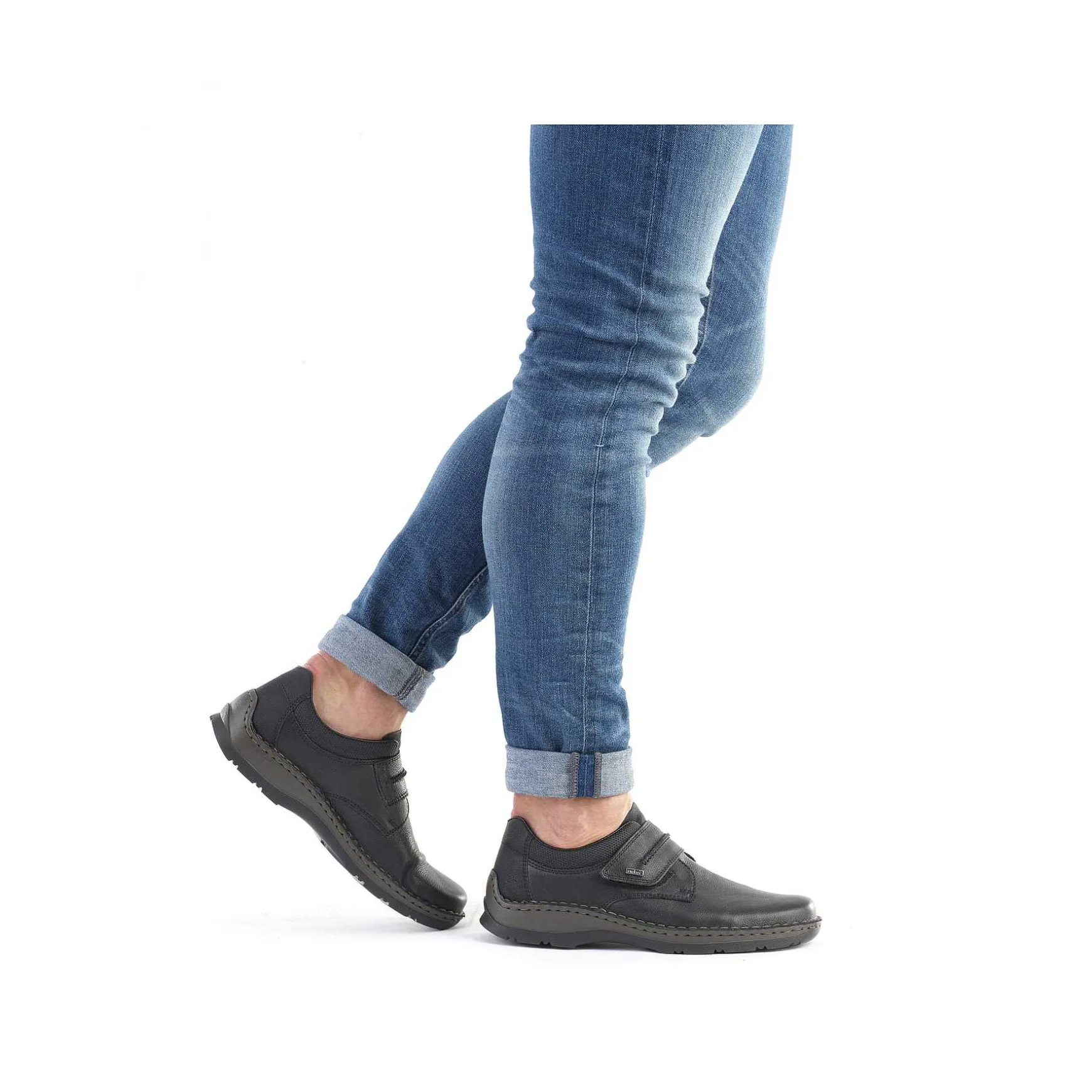 Rieker Men'S Slippers Jet Black