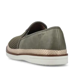Rieker Men'S Slippers Khaki-Green