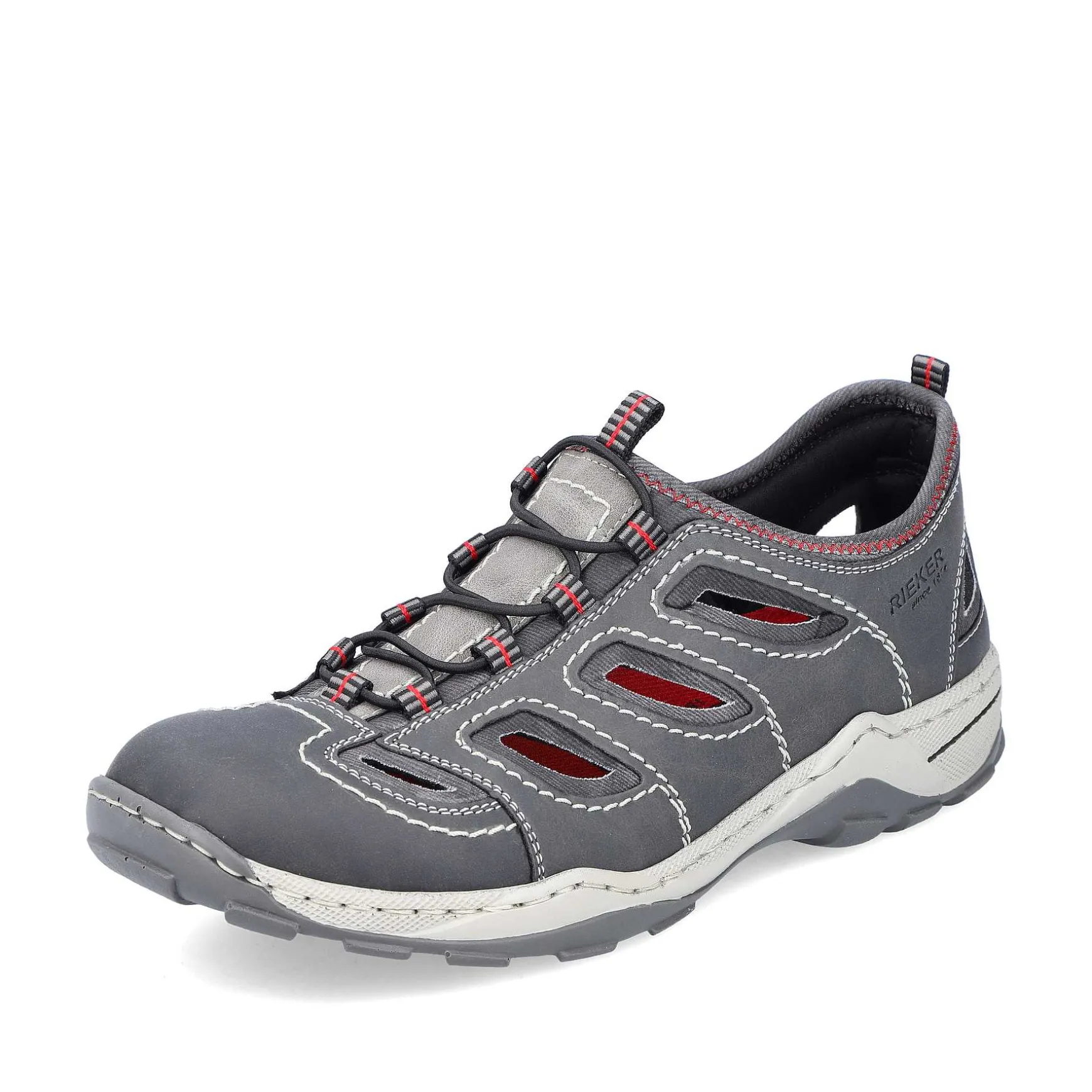 Rieker Men'S Slippers Moon Grey