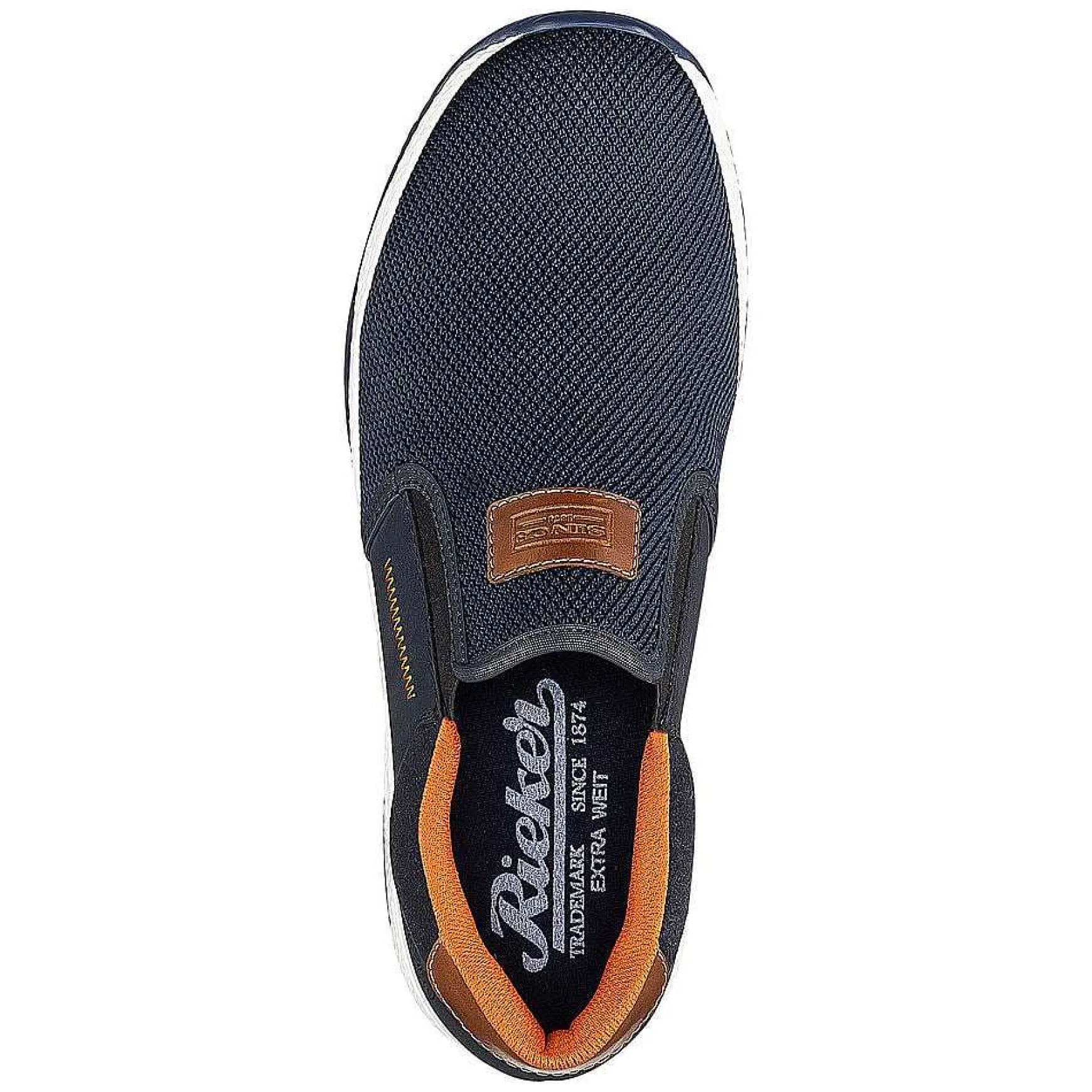 Rieker Men'S Slippers Navy Blue