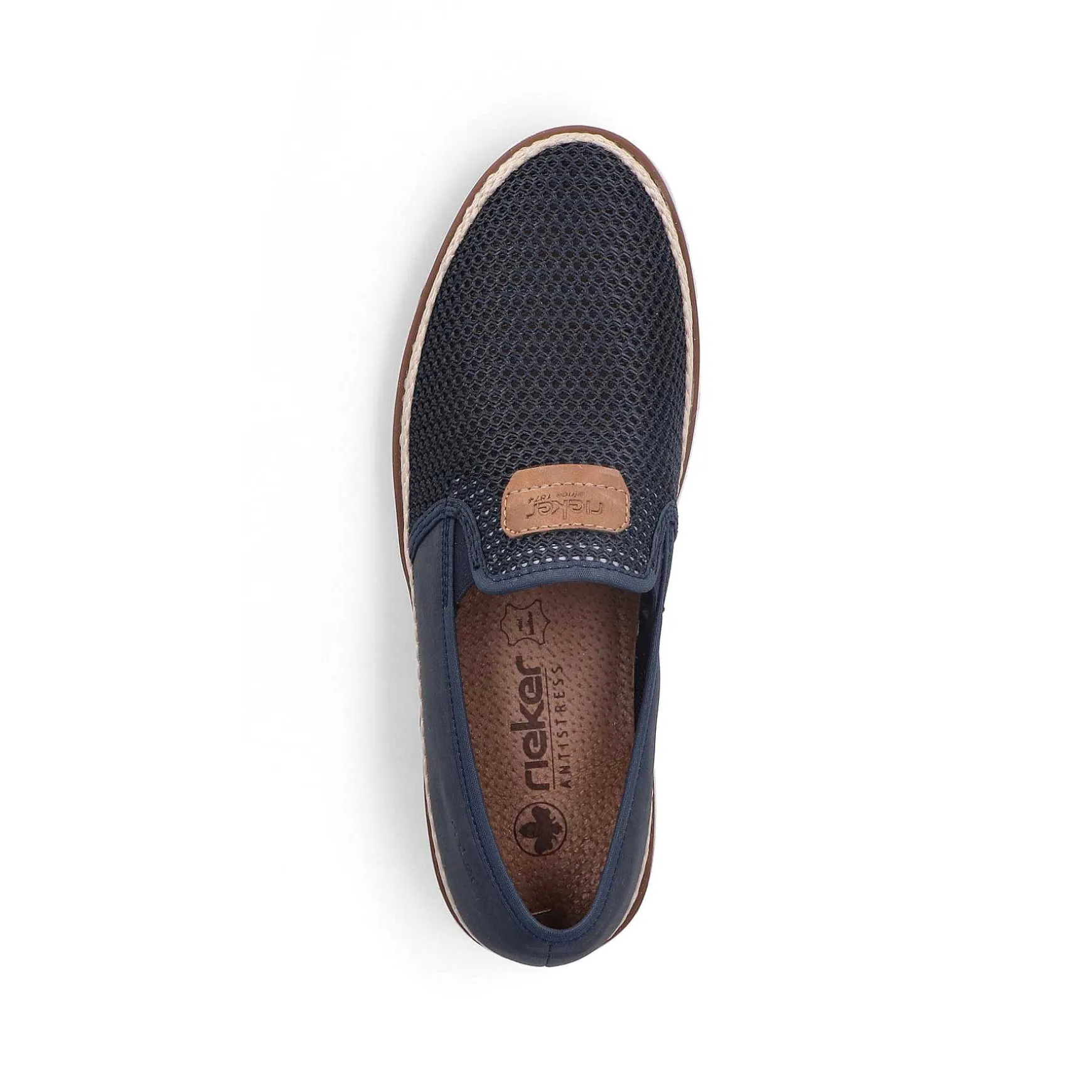 Rieker Men'S Slippers Navy Blue