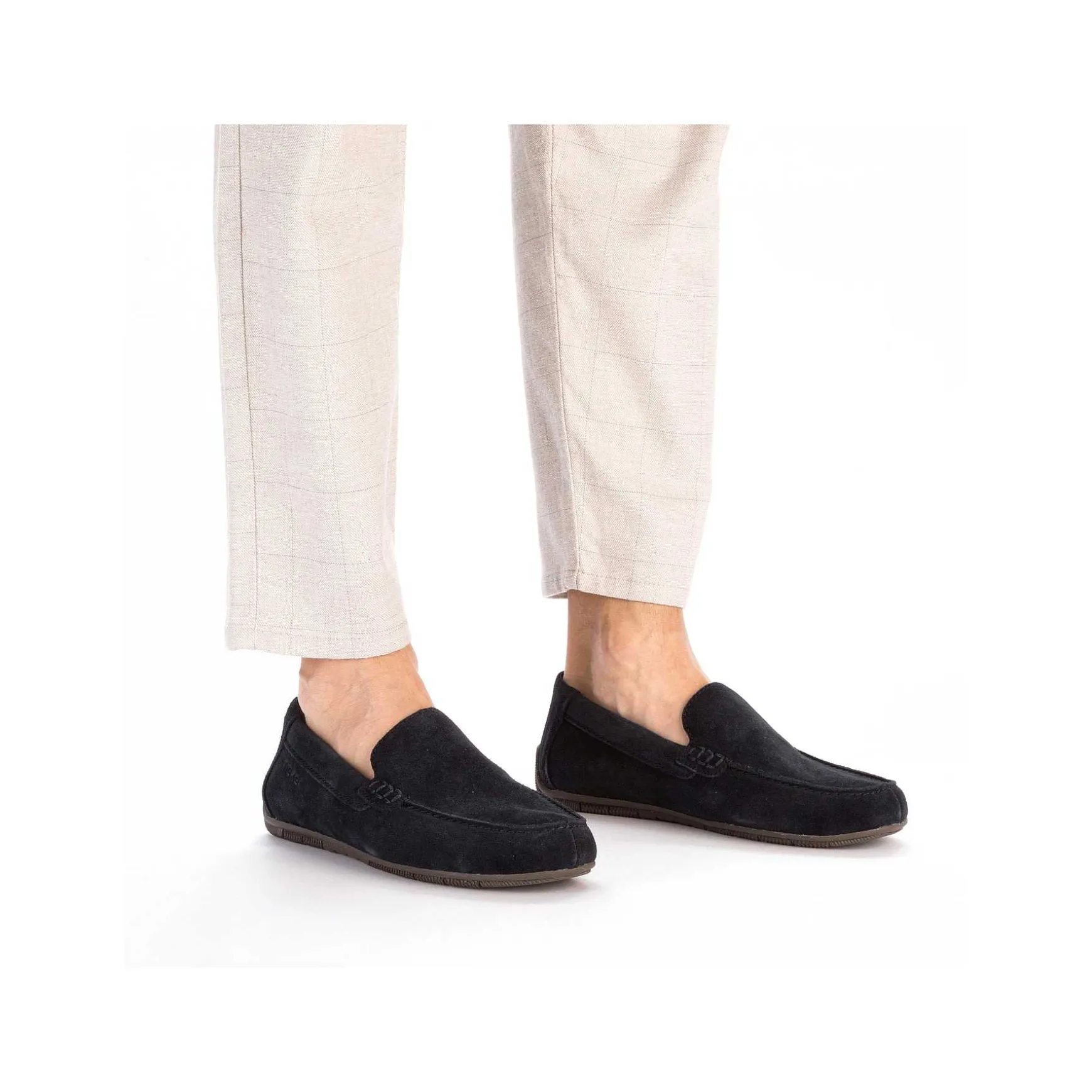 Rieker Men'S Slippers Navy Blue