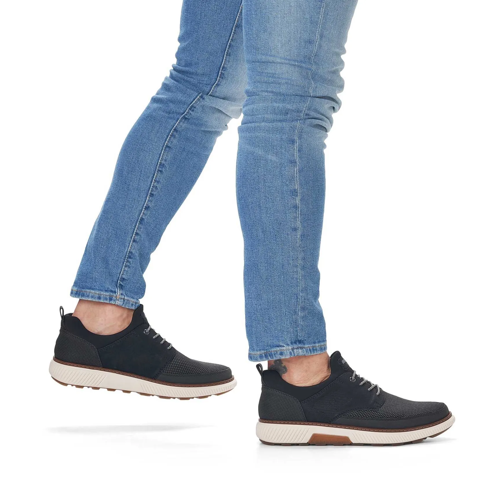 Rieker Men'S Slippers Navy Blue