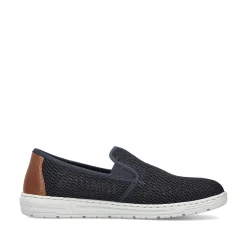 Rieker Men'S Slippers Navy Blue