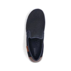 Rieker Men'S Slippers Navy Blue