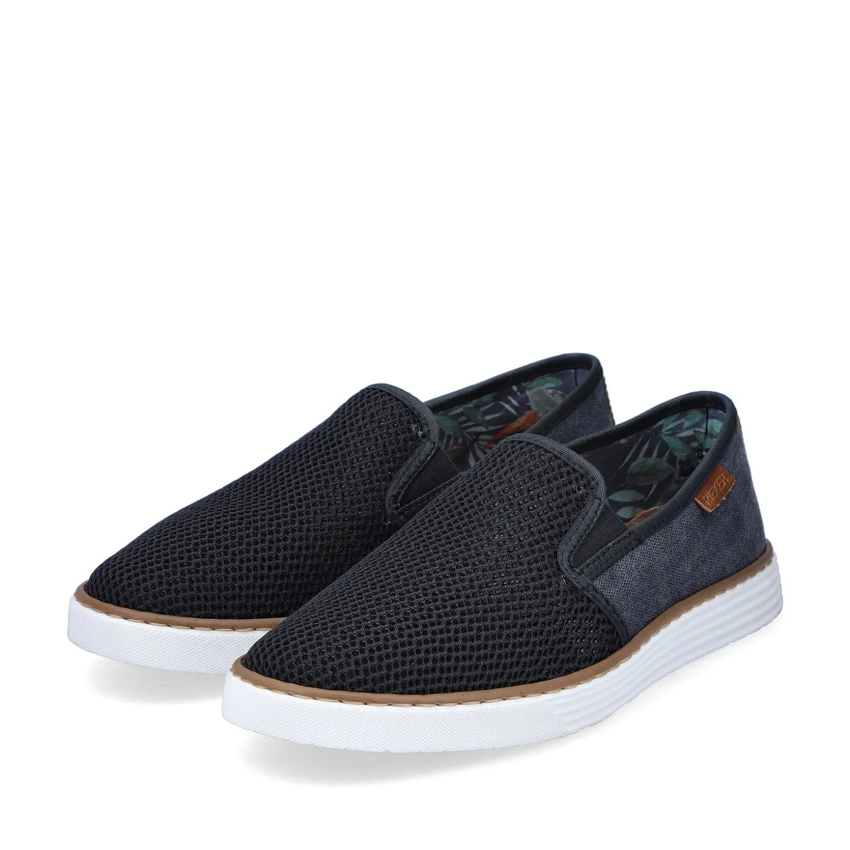 Rieker Men'S Slippers Navy Blue