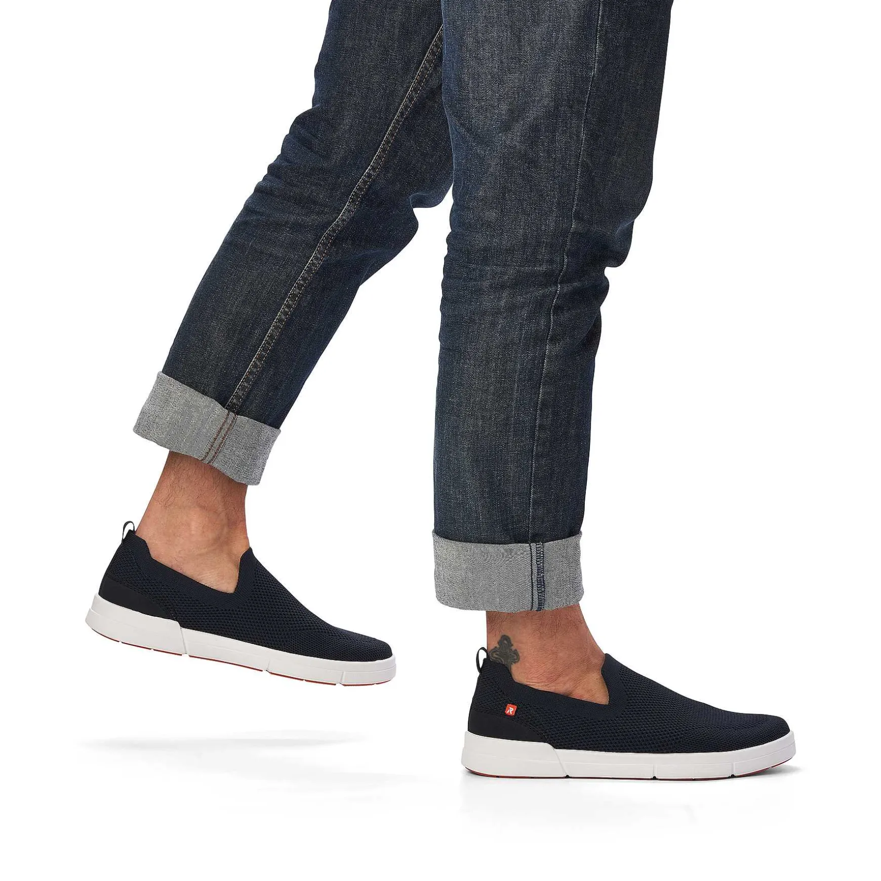 Rieker Men'S Slippers Navy Blue