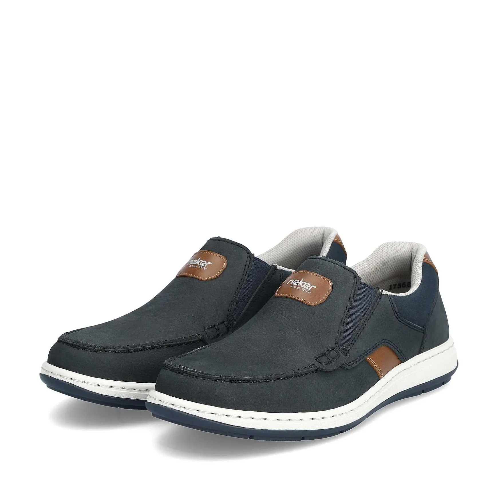 Rieker Men'S Slippers Navy Blue