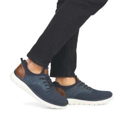 Rieker Men'S Slippers Navy Blue