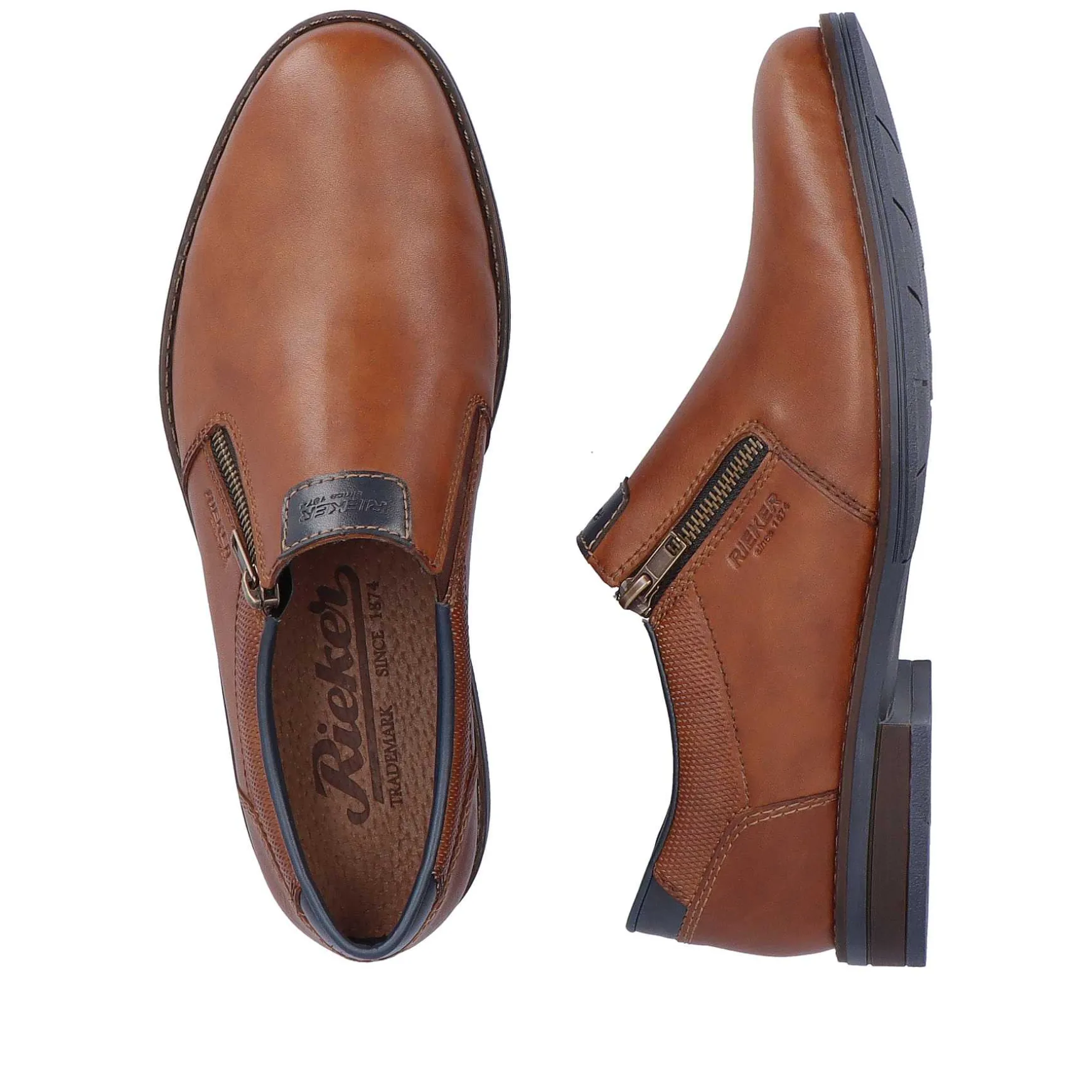 Rieker Men'S Slippers Nougat Brown