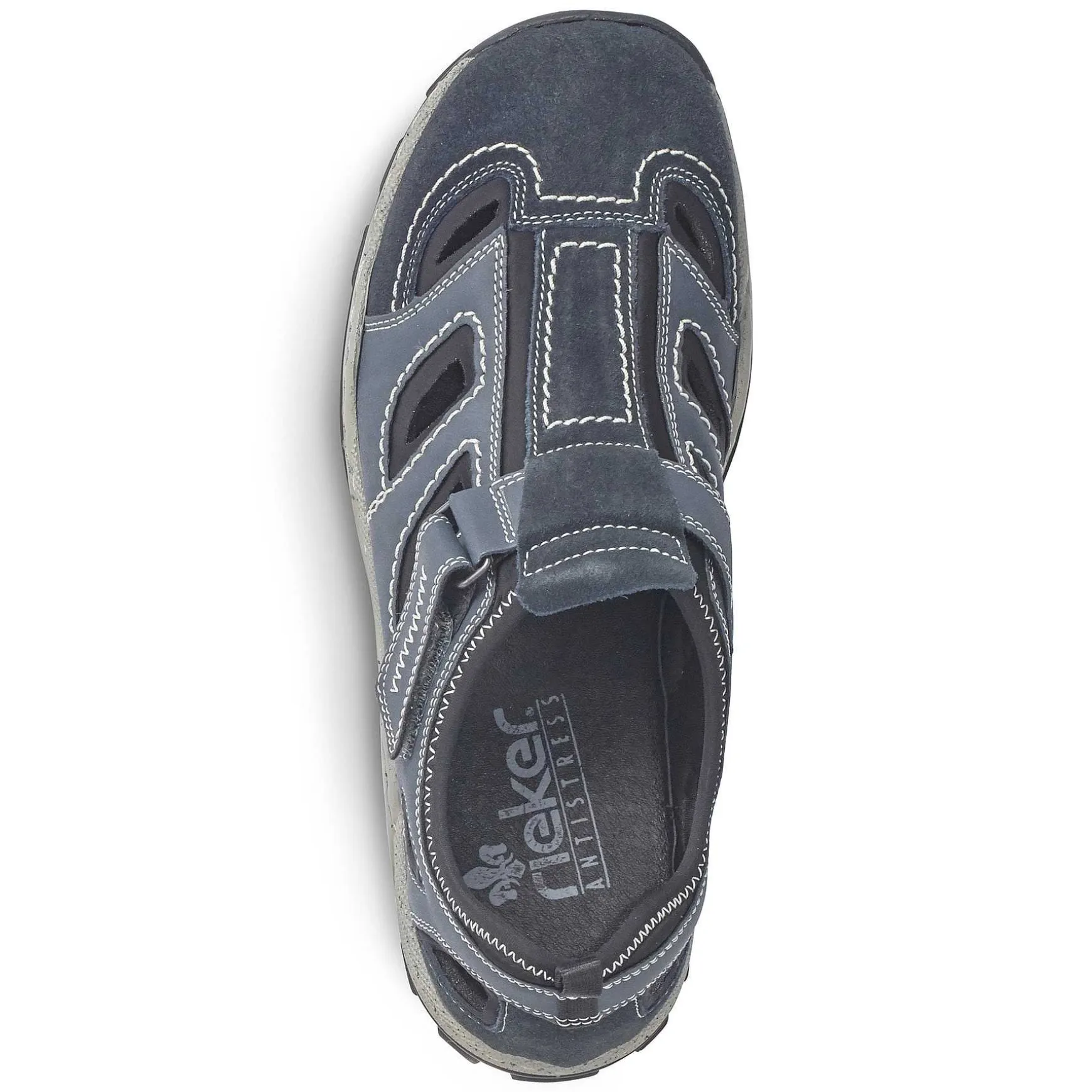 Rieker Men'S Slippers Ocean Blue