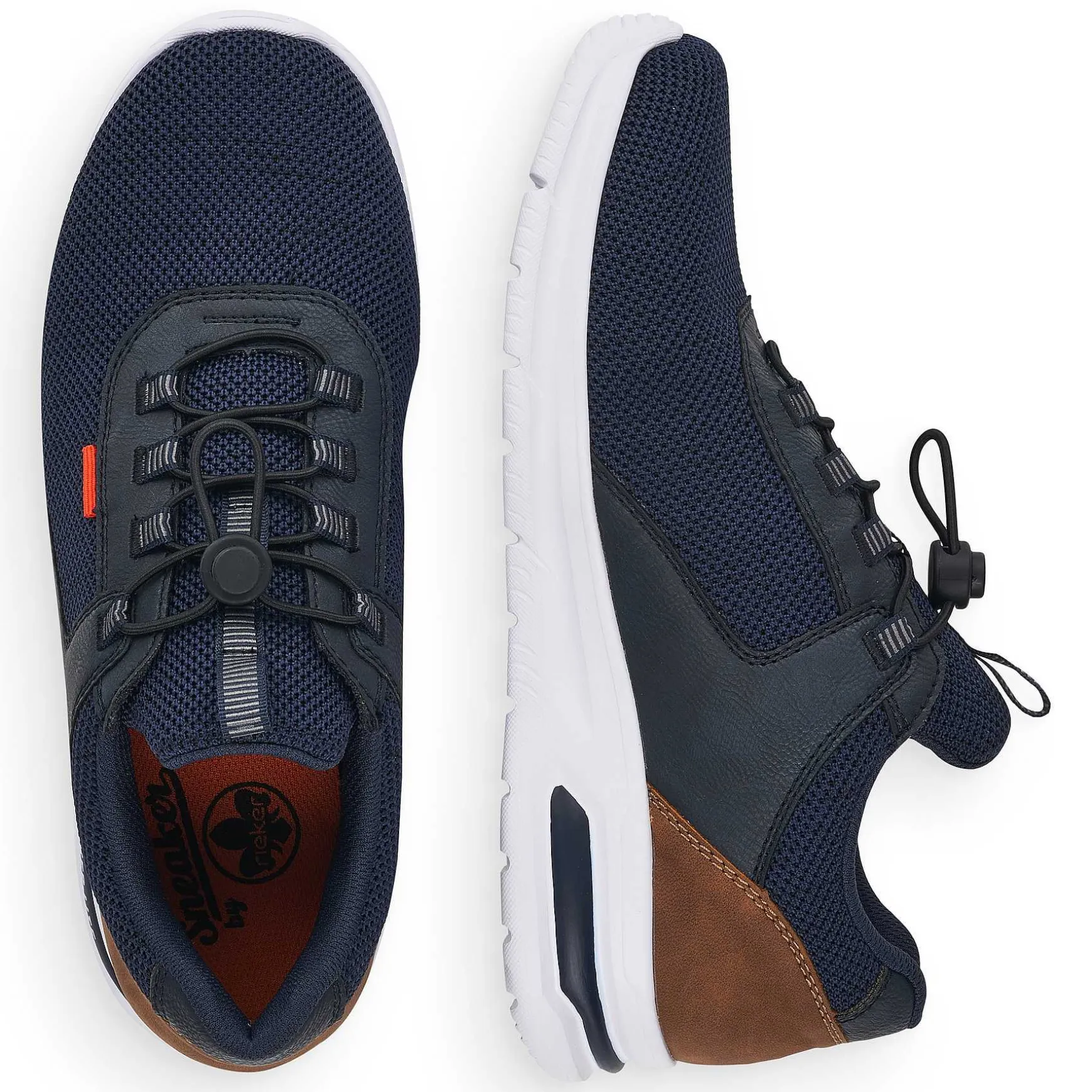 Rieker Men'S Slippers Pacific Blue