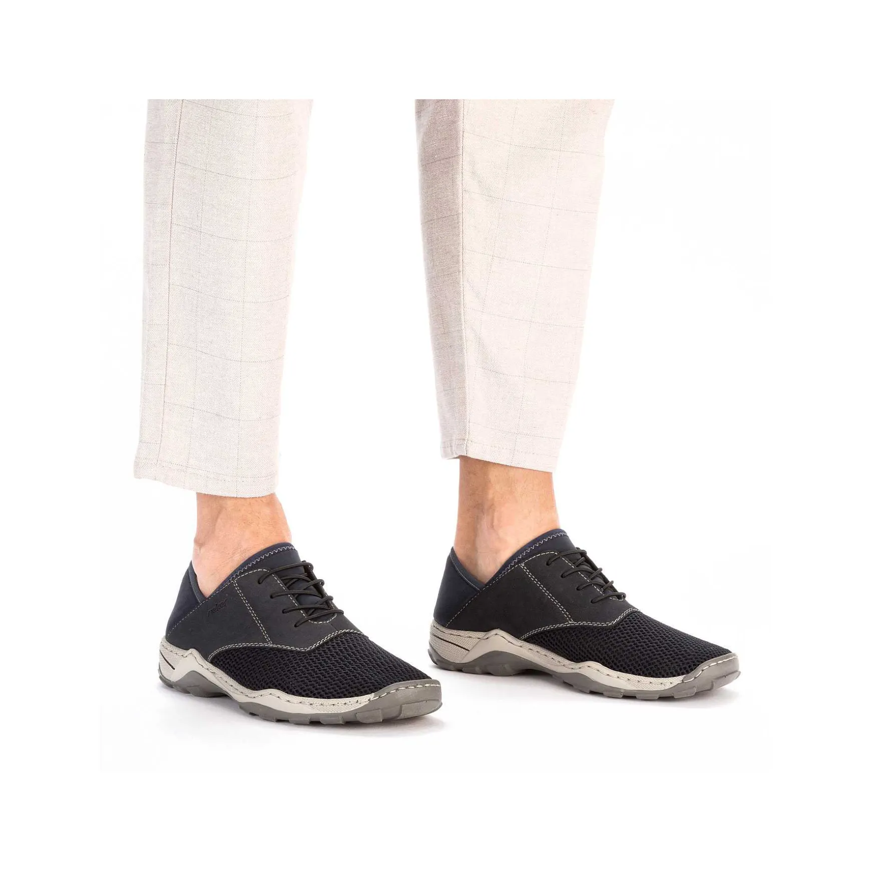 Rieker Men'S Slippers Slate Blue