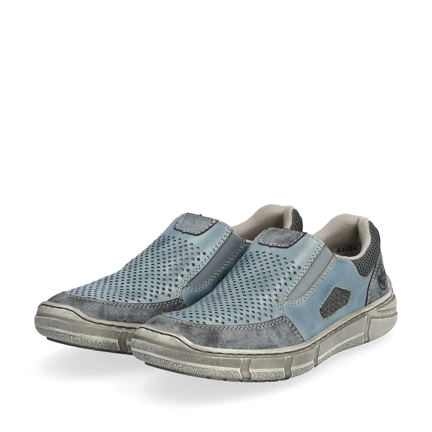 Rieker Men'S Slippers Slate Blue