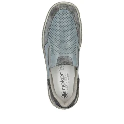 Rieker Men'S Slippers Slate Blue