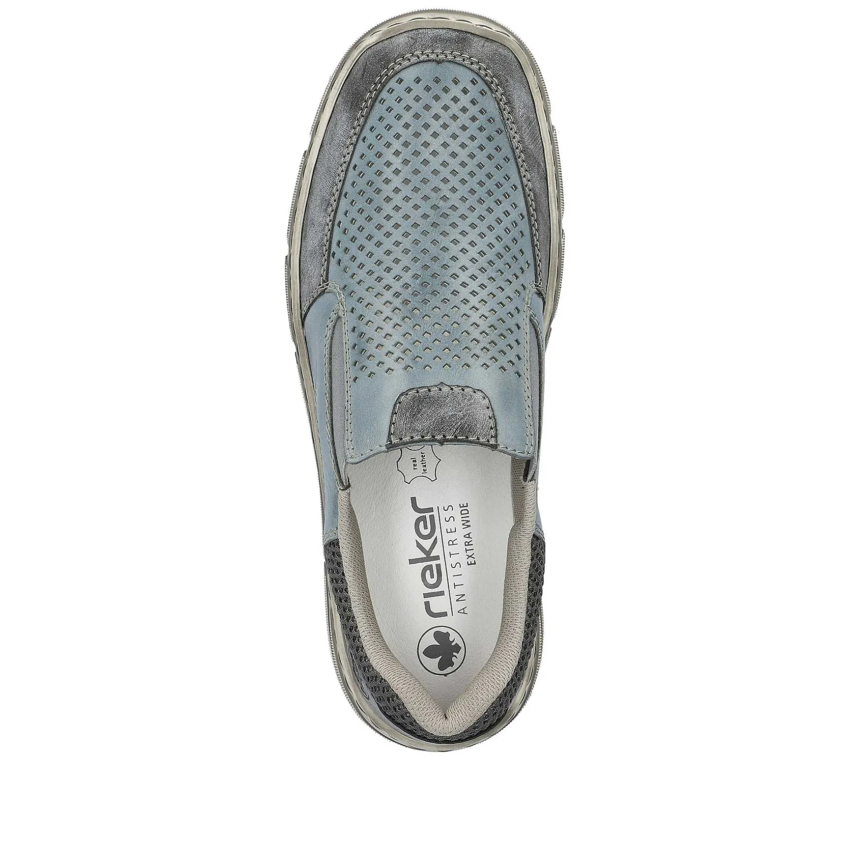 Rieker Men'S Slippers Slate Blue
