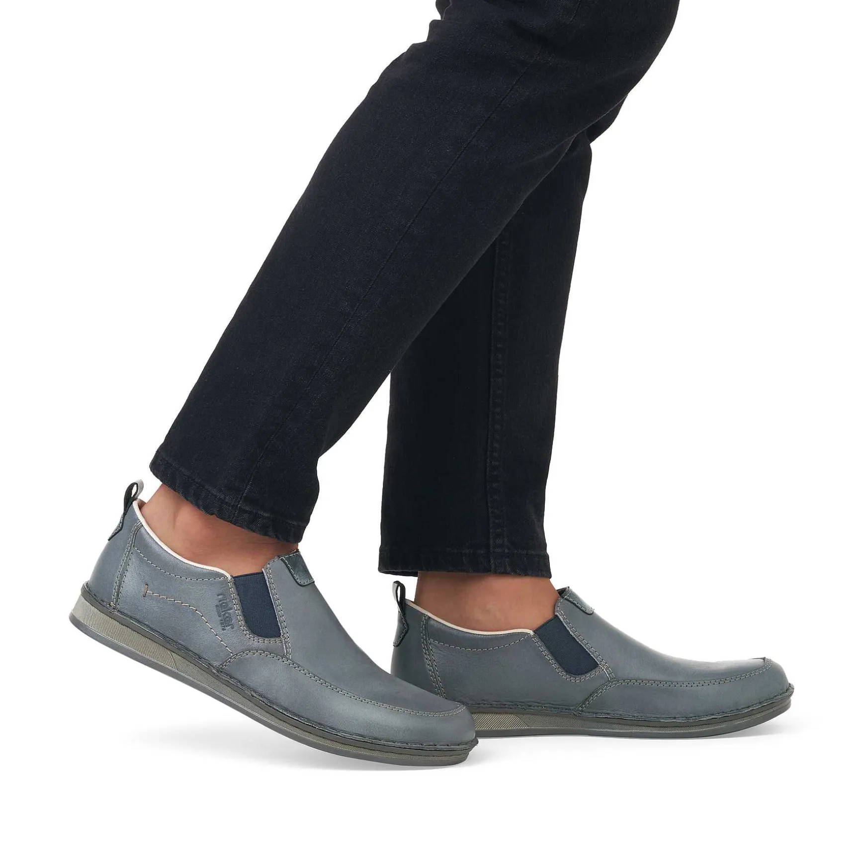 Rieker Men'S Slippers Slate Blue