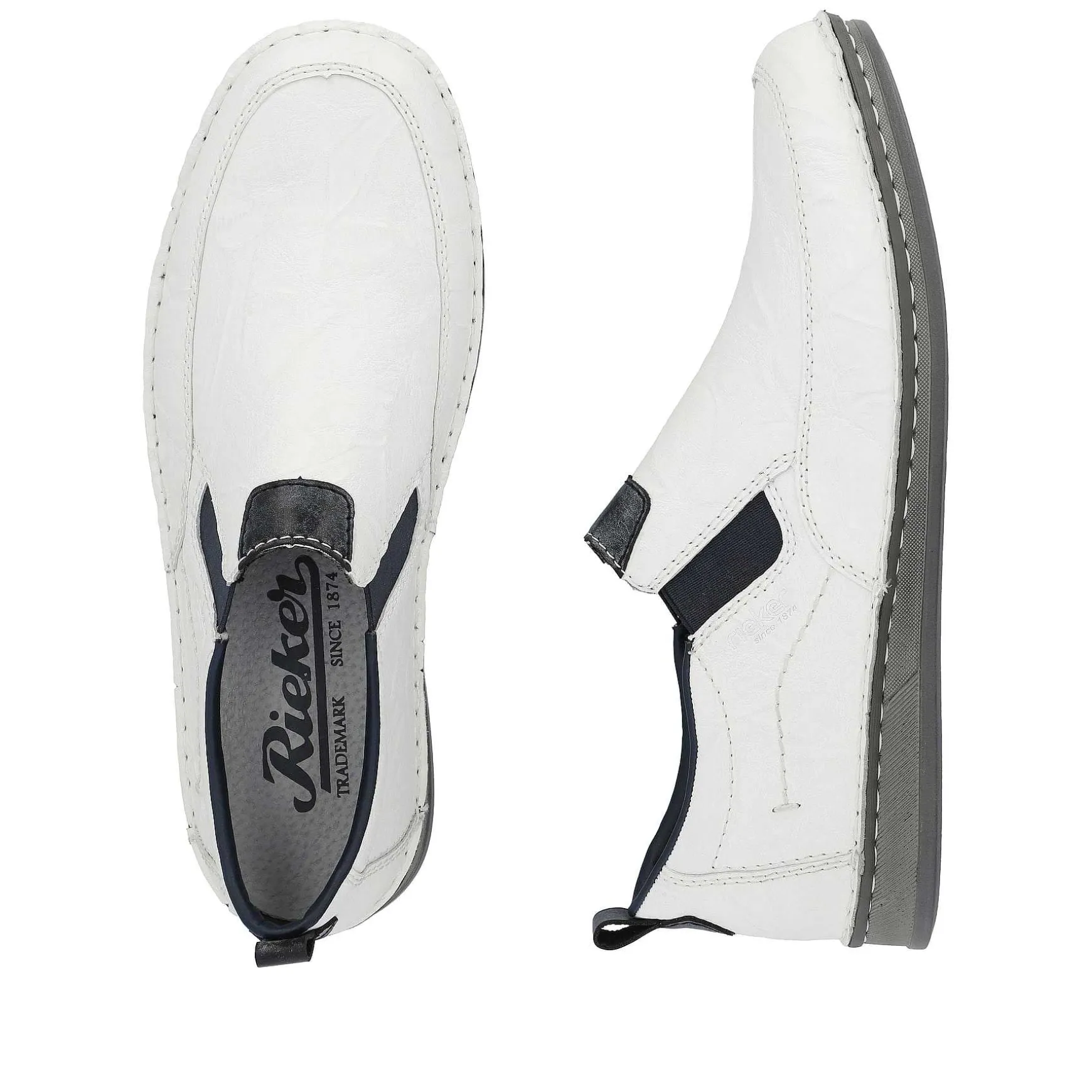 Rieker Men'S Slippers Snow White