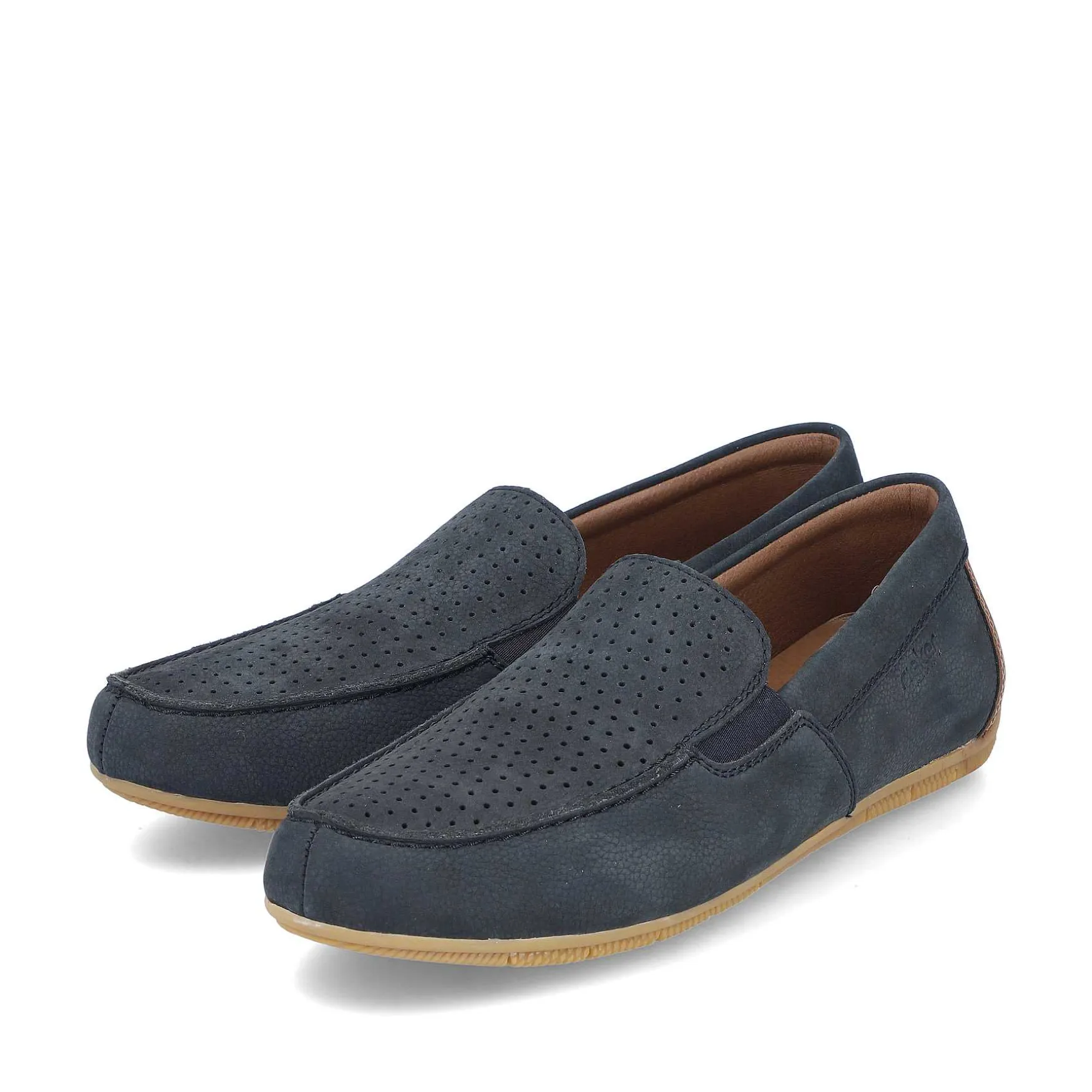 Rieker Men'S Slippers Steel Blue