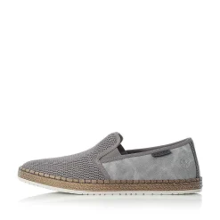 Rieker Men'S Slippers Steel Gray