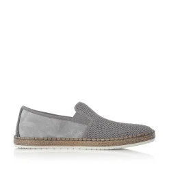 Rieker Men'S Slippers Steel Gray