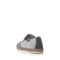 Rieker Men'S Slippers Steel Gray