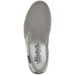 Rieker Men'S Slippers Steel Gray