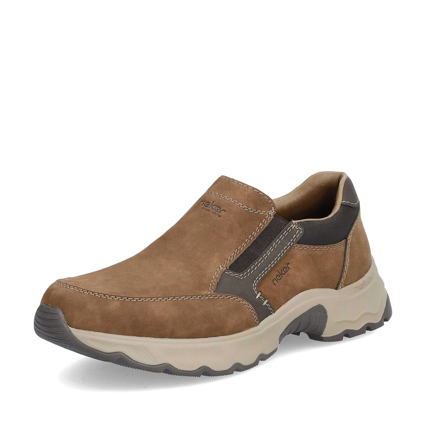 Rieker Men'S Slippers Wood Brown