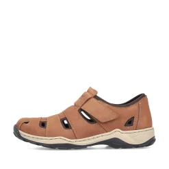 Rieker Men'S Slippers Wood Brown