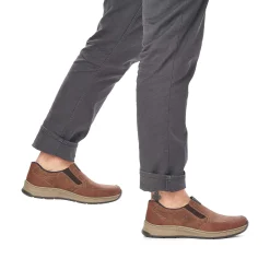 Rieker Men'S Slippers Wood Brown