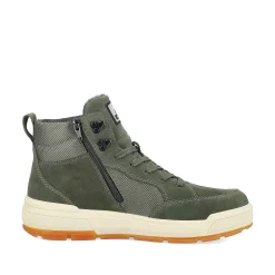 Rieker Men'S Sneaker High Khaki Green