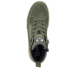 Rieker Men'S Sneaker High Khaki Green