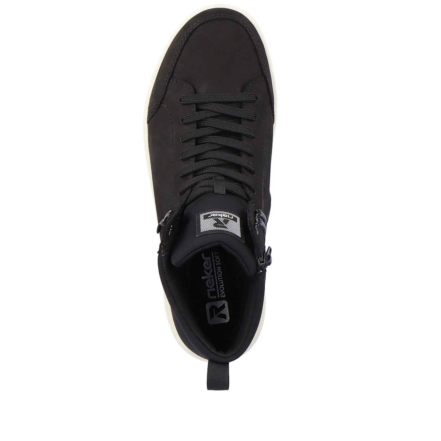 Rieker Men'S Sneaker High Diamond Black