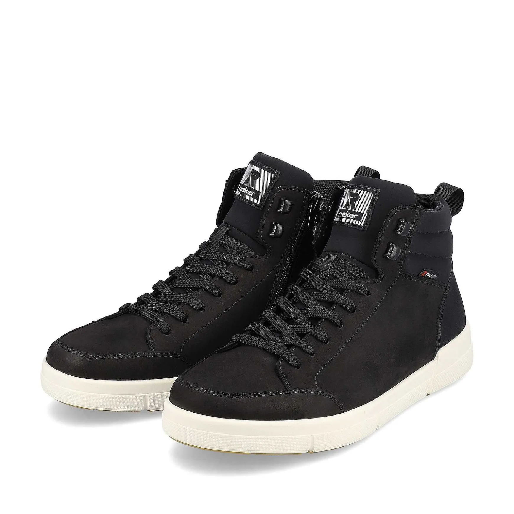 Rieker Men'S Sneaker High Diamond Black