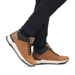 Rieker Men'S Sneaker High Camel Brown