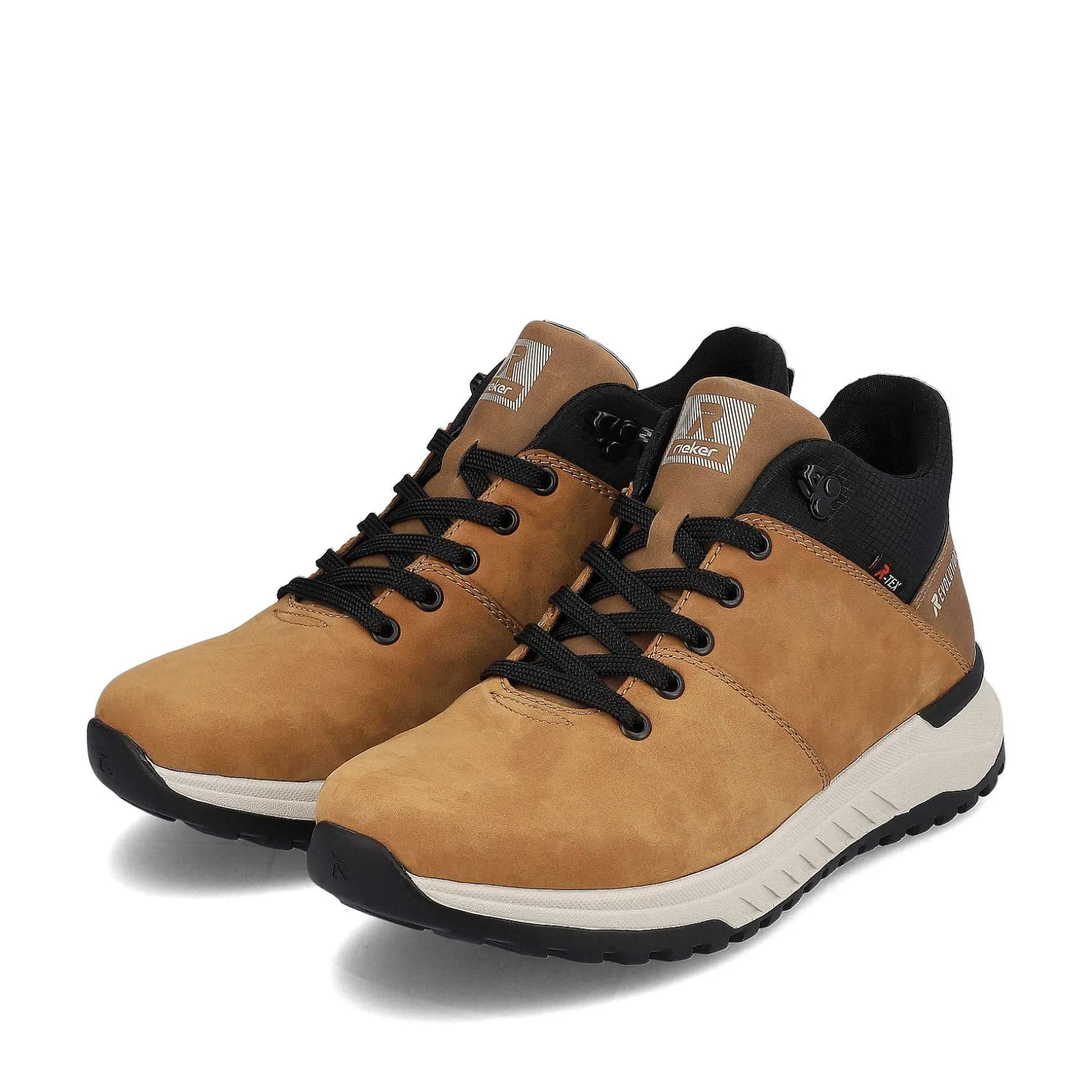 Rieker Men'S Sneaker High Camel Brown