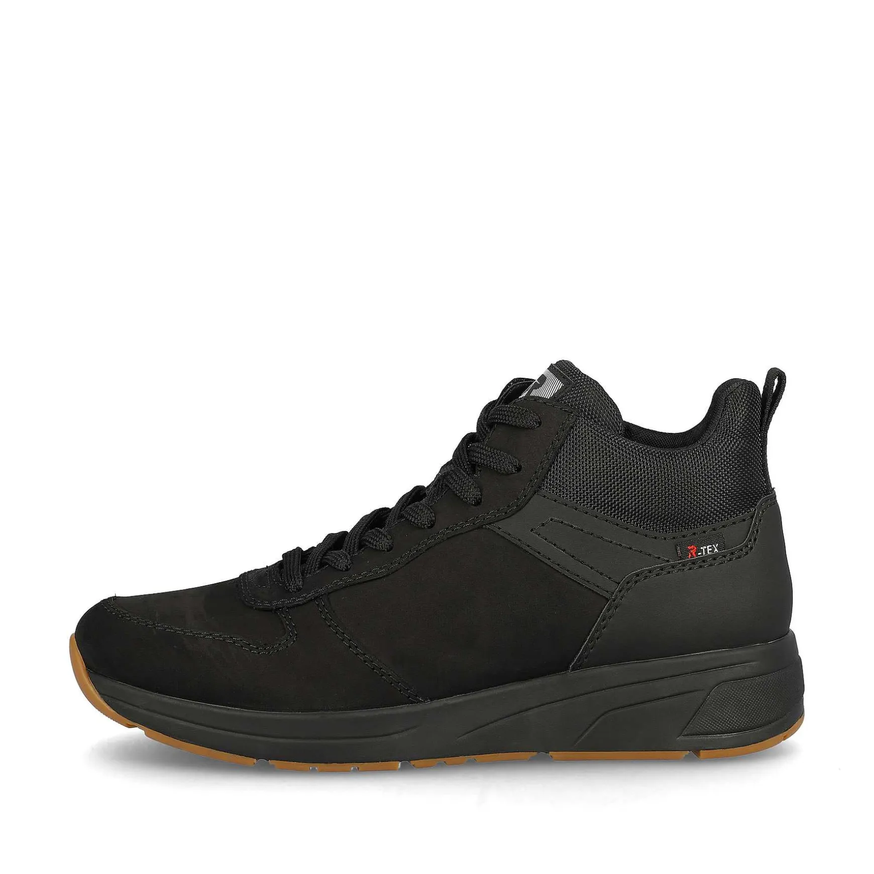 Rieker Men'S Sneaker High Midnight Black