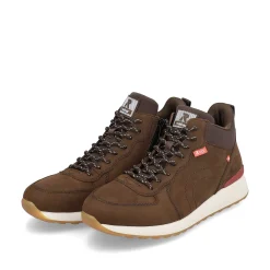 Rieker Men'S Sneaker High Wood Brown