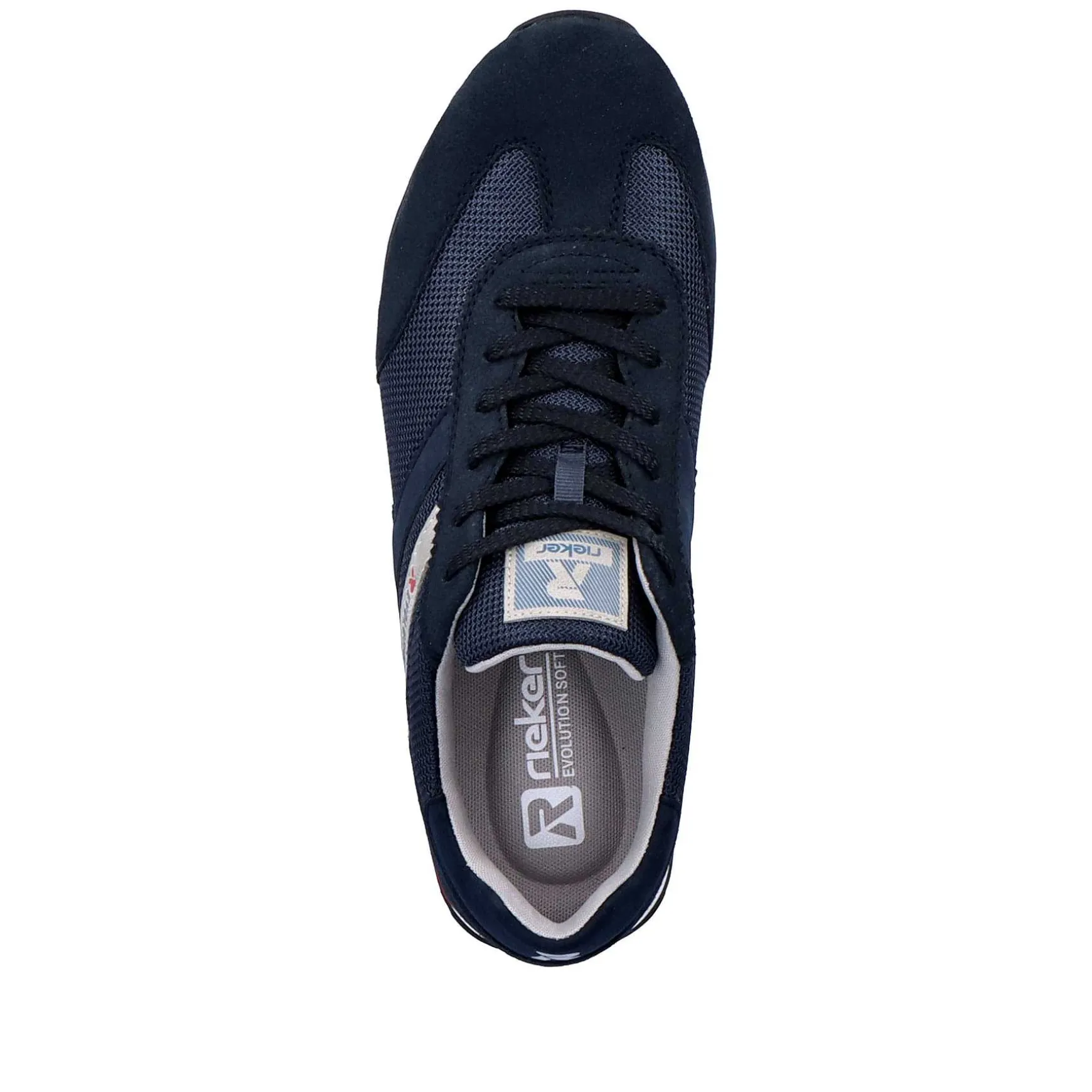 Rieker Men'S Sneaker Low Atlantic Blue