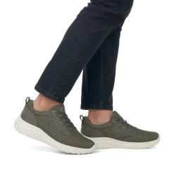Rieker Men'S Sneaker Low Army Green
