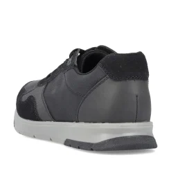 Rieker Men'S Sneaker Low Asphalt Black