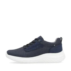 Rieker Men'S Sneaker Low Atlantic Blue
