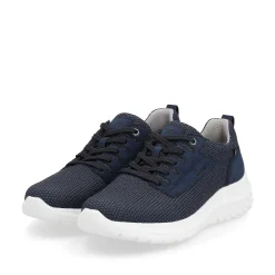 Rieker Men'S Sneaker Low Atlantic Blue