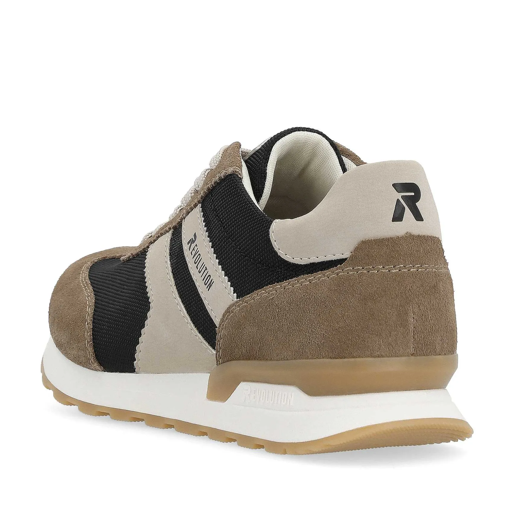 Rieker Men'S Sneaker Low Cinnamon Black