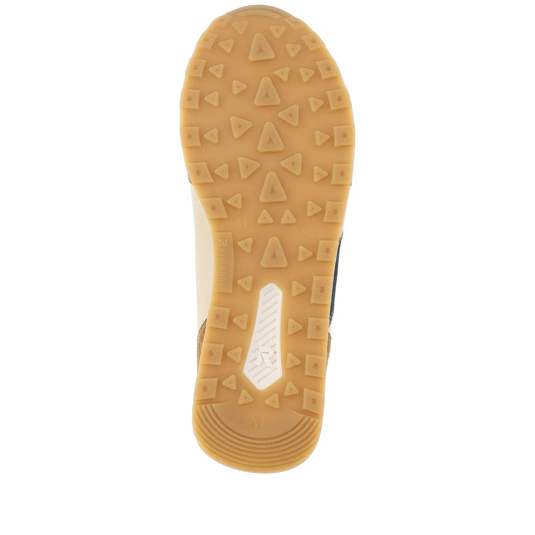 Rieker Men'S Sneaker Low Clay-Beige Nougat-Brown