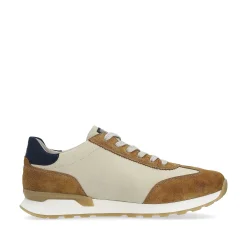 Rieker Men'S Sneaker Low Clay-Beige Nougat-Brown