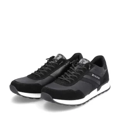 Rieker Men'S Sneaker Low Diamond Black