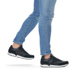 Rieker Men'S Sneaker Low Diamond Black